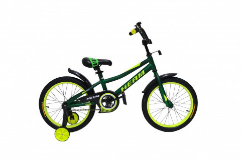 Heam Storm 16 Матовый Зелёно/Жёлтый