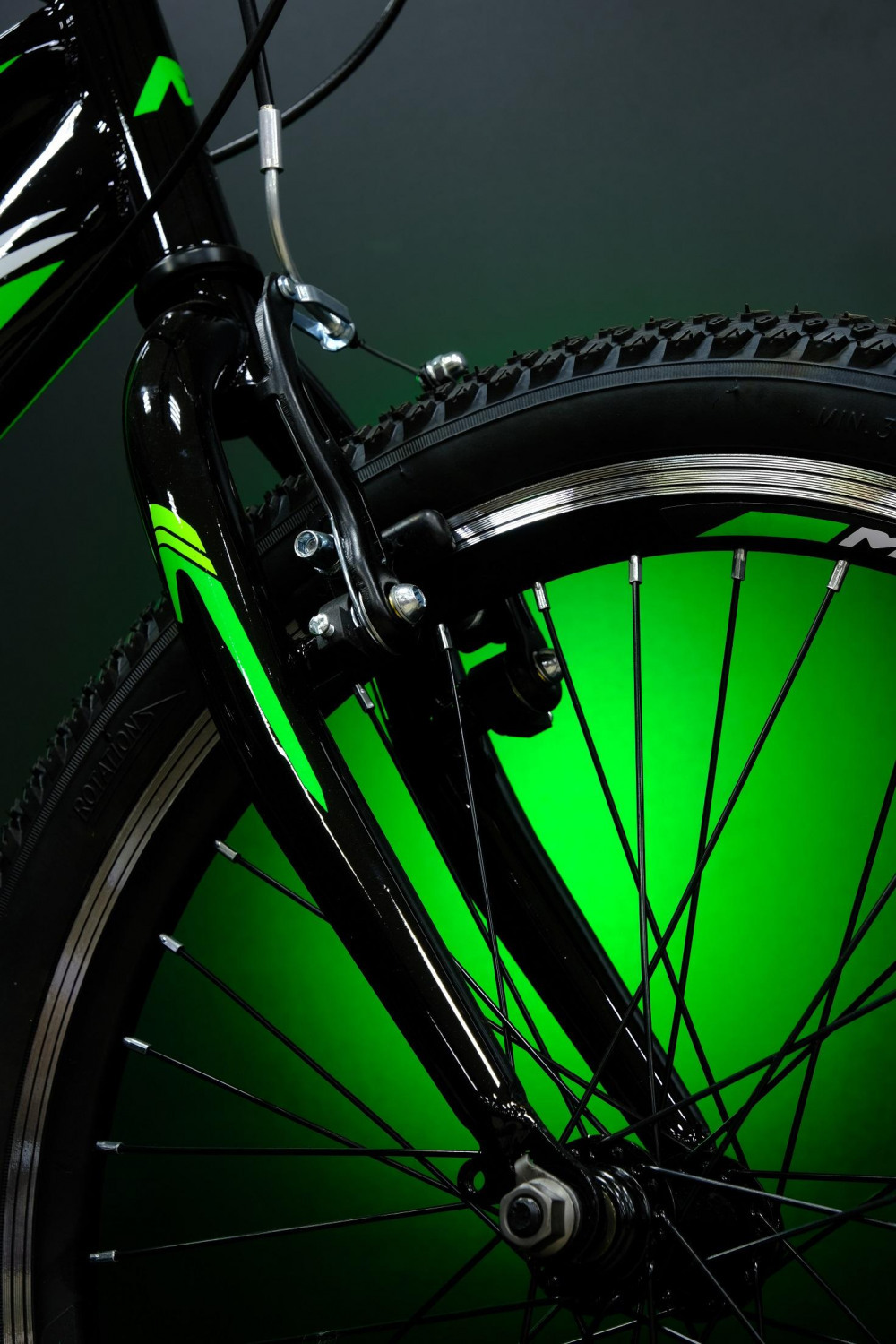 MAXSTAR Rigid 20 Чёрный/Зелёный