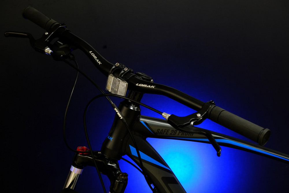 LORAK Safe 29 Prom Матовый Чёрный/Синий 19р (на рост 171-182)