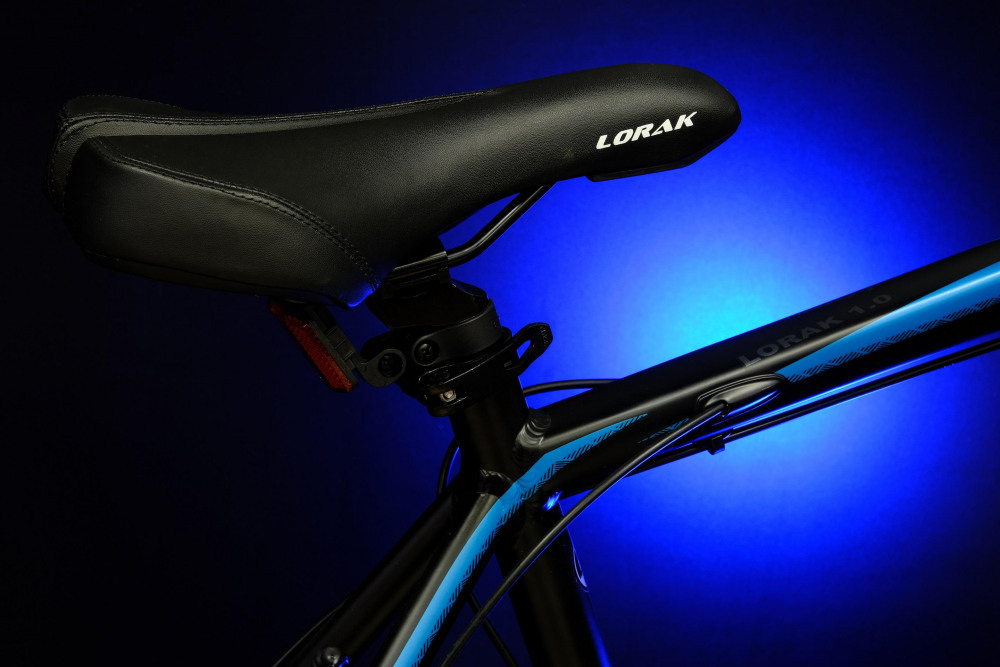 Lorak 1.0 Матовый Чёрный/Синий рама 19 (на рост 171-182) (27.5)