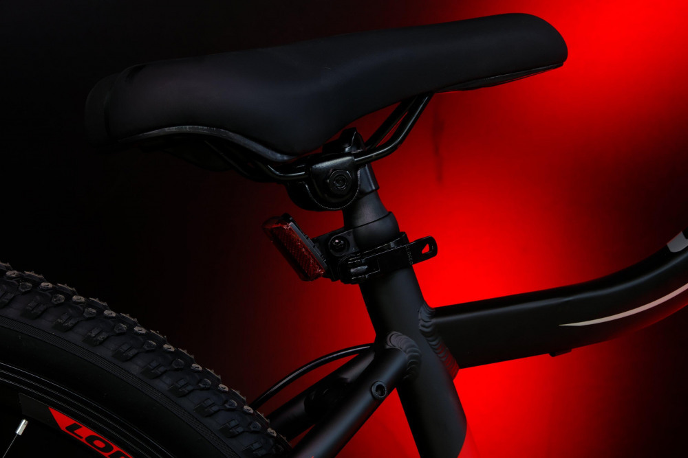 LORAK RACE 27,5 Матовый Чёрный/Красный